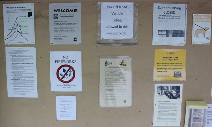 Camping in Washingtons North Fork Campground