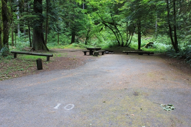 Camping in Washingtons North Fork Campground