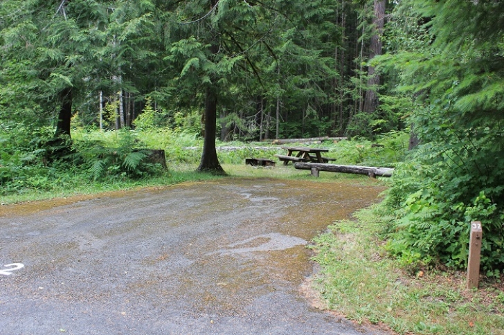 Camping in Washingtons North Fork Campground