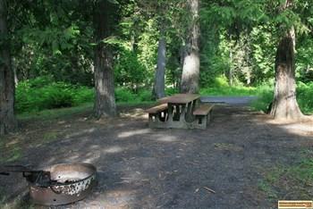 O'Hara Campground on the Selway River