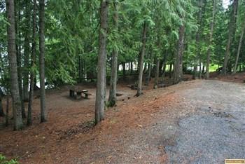 Outlet Campground on Priest Lake