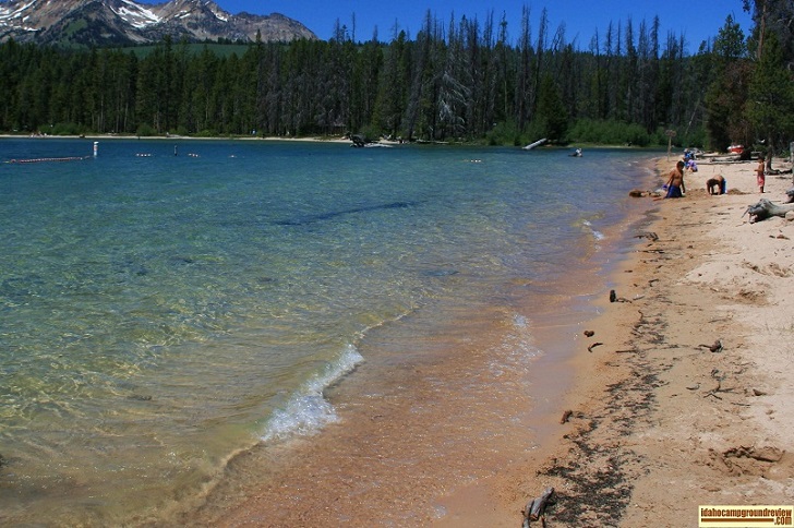 Outlet Campground on Redfish Lake