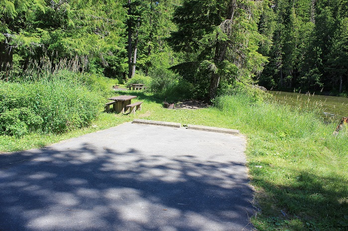 Packsaddle Campground on the St Joe River