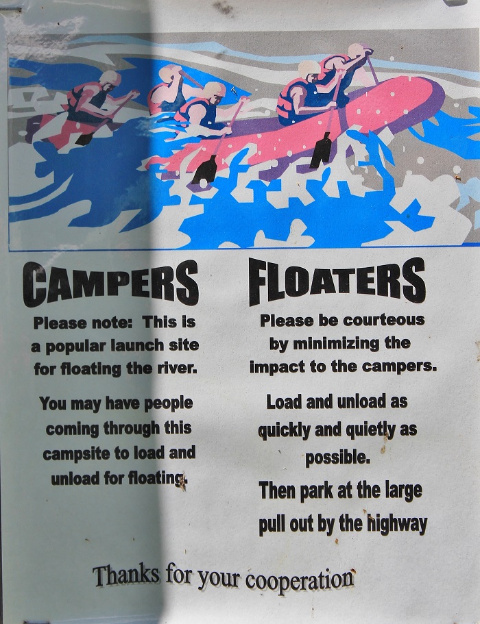 Packsaddle Campground on the St Joe River