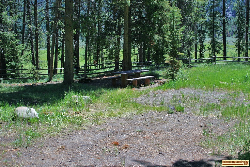Phi Kappa Campground on the Big Lost River.