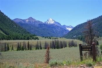 The Devil's Bedstead near Phi Kappa Campground on the Big Lost River.