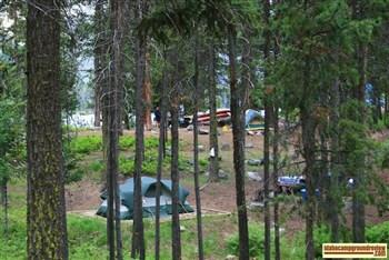 picnic point campground is a walk-in tent only camping area