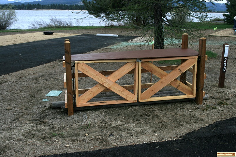 This is where you buy firewood. It is located near the host and the cost was $6.00 per bundle.