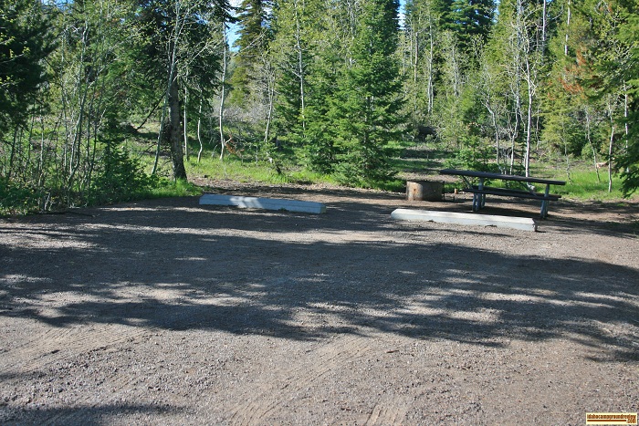 Campsite 1B in Loop "B" of Porcupine Springs Campground.
