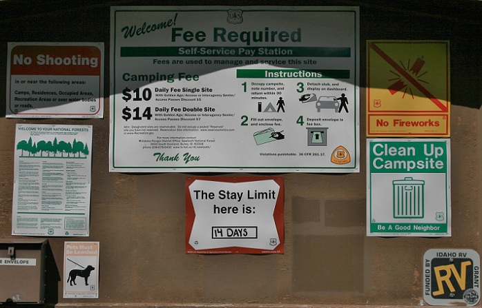 Camping info for Loop "C" in  Porcupine Springs Campground.