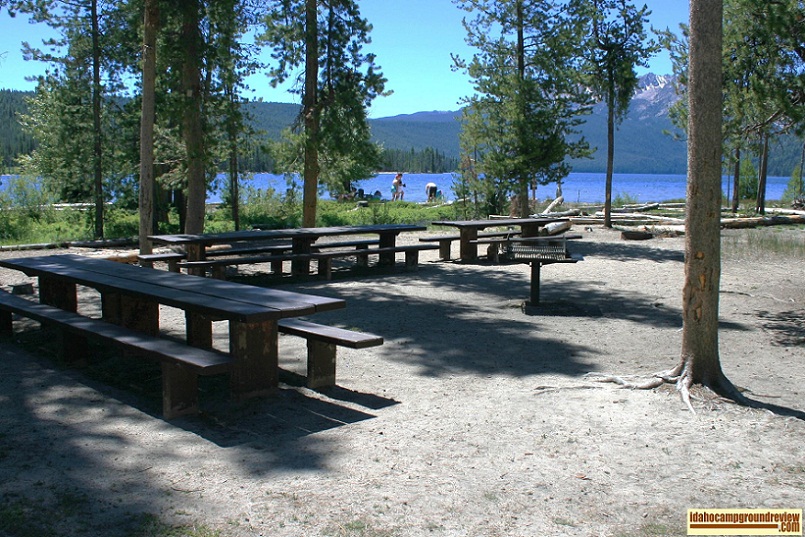 North Shore has picnic sites A, B and C. This is site B. 
It is half the size of A.