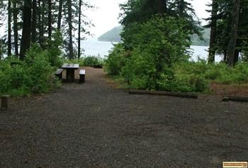 Reeder Bay Campground on Priest Lake