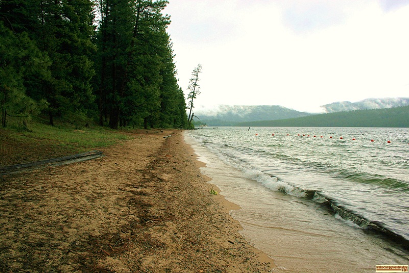 Reeder Bay Campground on Priest Lake
