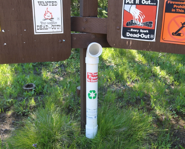Camping at Riverside Campground at Deadwood Reservoir