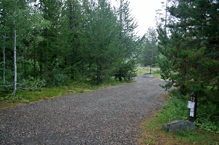 Riverside Campground on Henry's Fork.