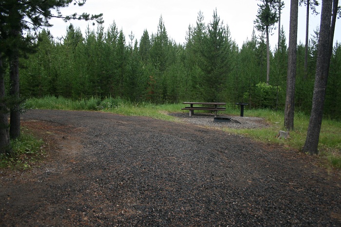 Riverside Campground on Henry's Fork.
