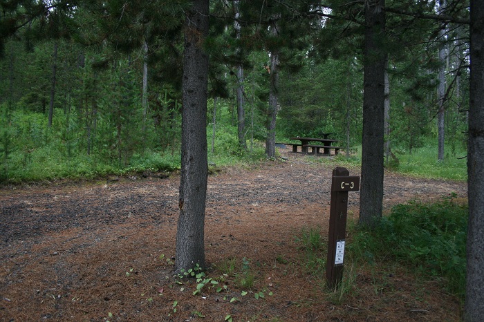 Riverside Campground on Henry's Fork.