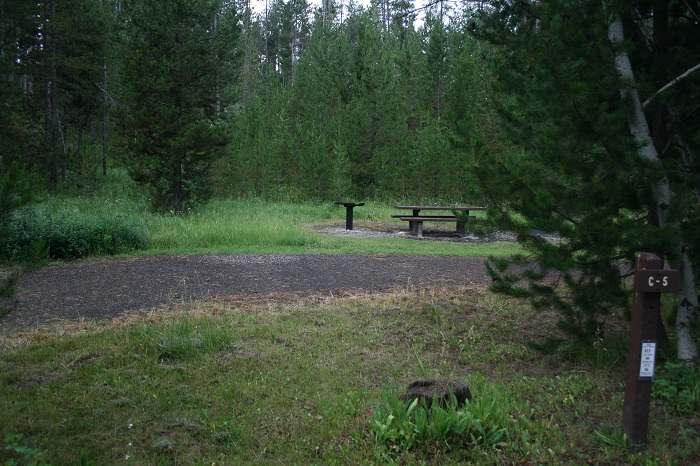 Riverside Campground on Henry's Fork.