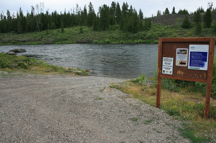 Riverside Campground on Henry's Fork.