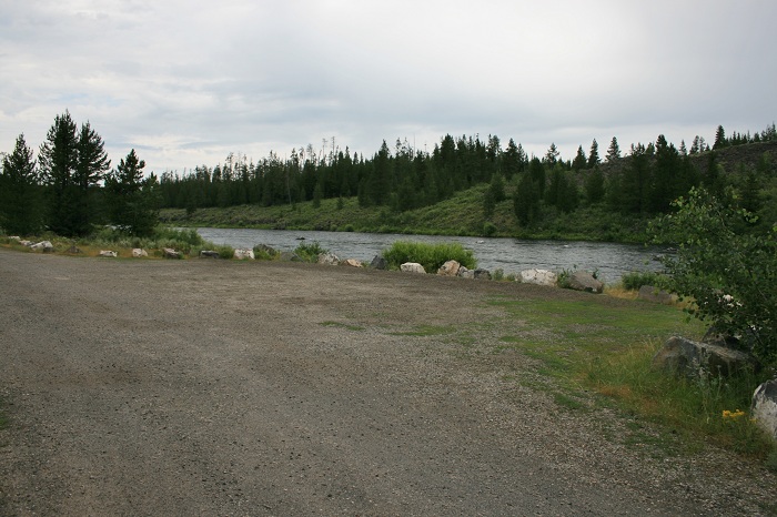 Riverside Campground on Henry's Fork.