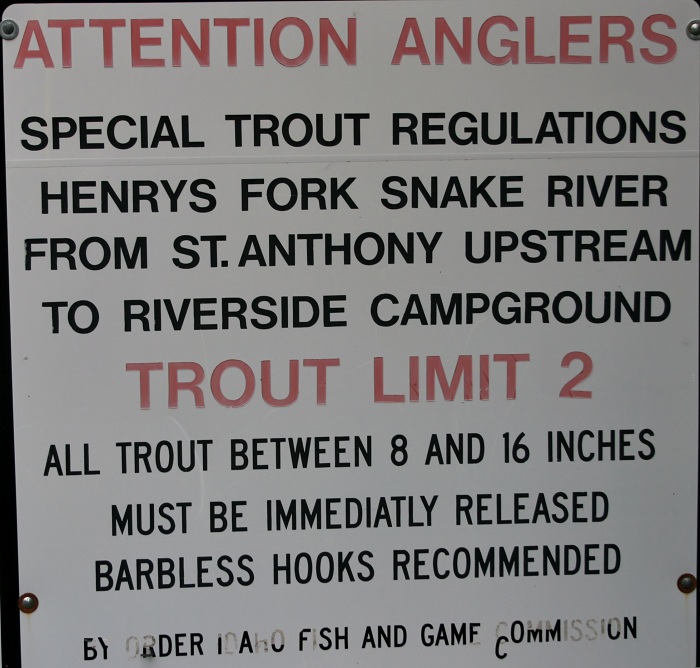 Riverside Campground on Henry's Fork.