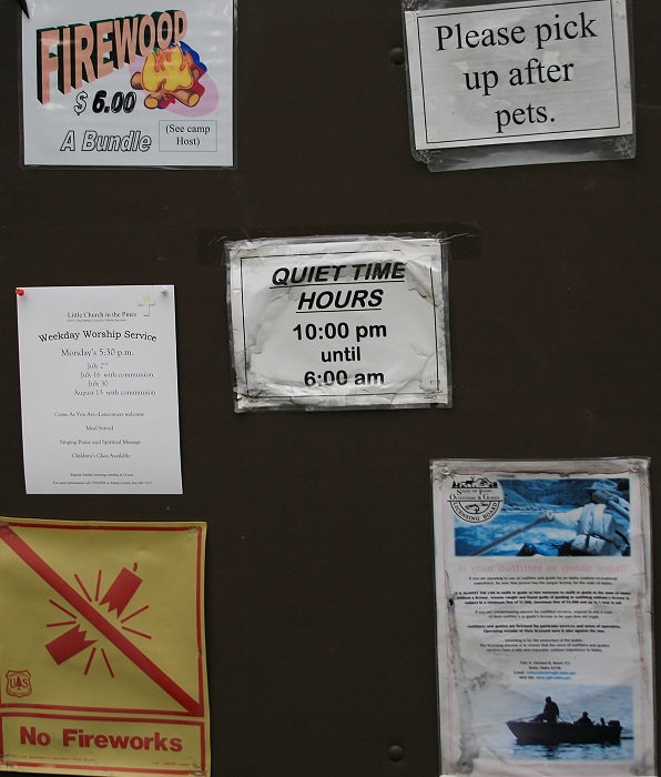 Riverside Campground on Henry's Fork.