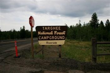 Riverside Campground on Henry's Fork.