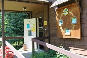 Pictures of the facilities at Round Lake State Park.