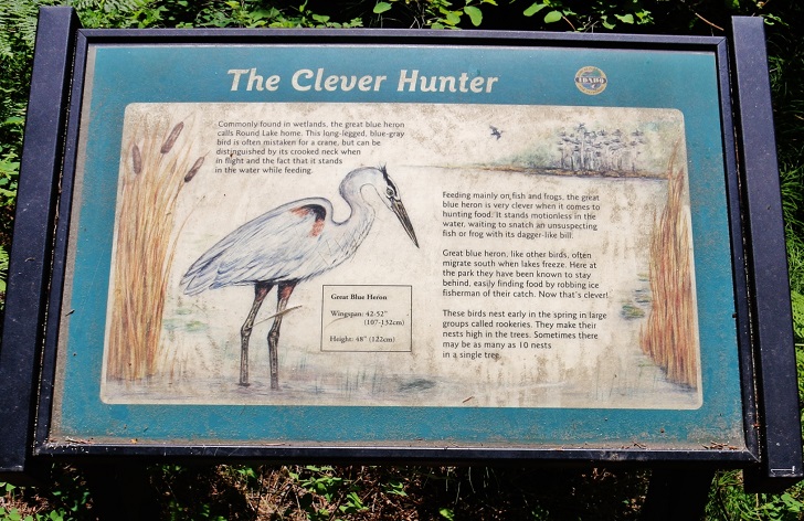 Recreational opportunnities at Round Lake State Park.