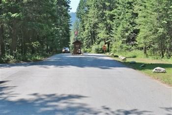 Signs and Info at Round Lake State Park.