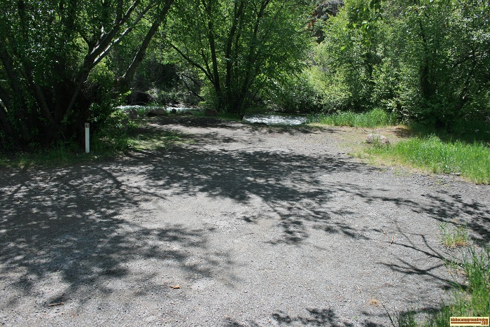 Primitive camping spot near Schipper Campground.