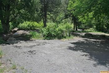 Primitive camping spot #2 near Schipper Campground.