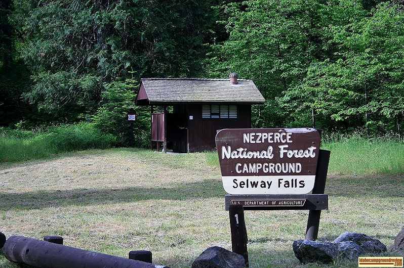 Selway Falls Campground.