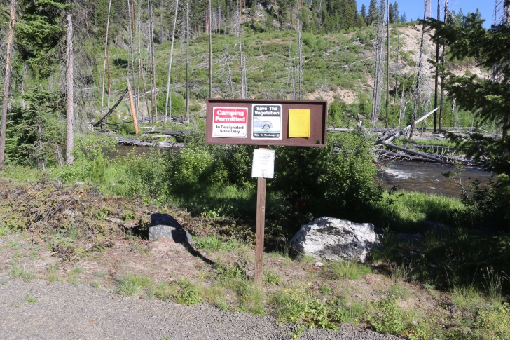 Information about the South Fork Salmon River Campground.