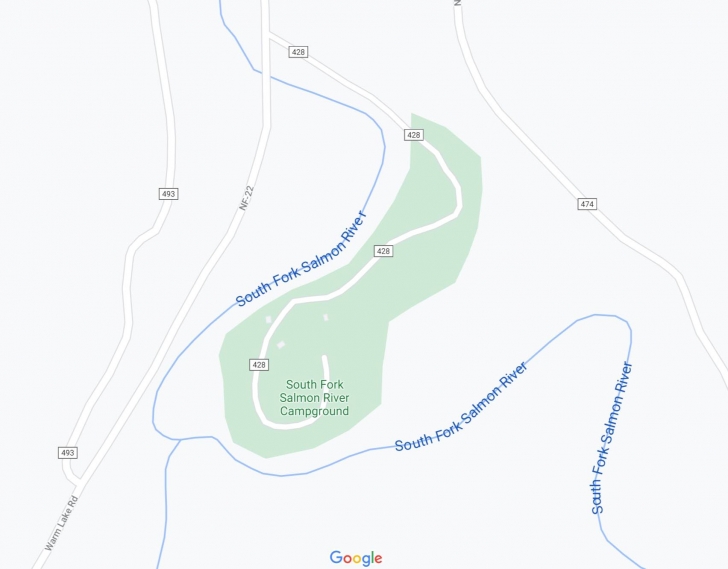 Information about the South Fork Salmon River Campground.