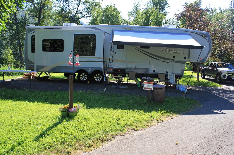 Shadowy St Joe Campground