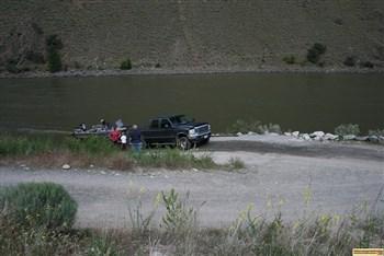 view of shorts bar boat ramp