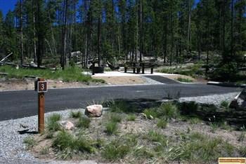 Sockeye Campground on Redfish Lake.