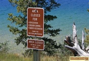 Sockeye Campground on Redfish Lake.