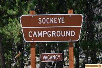 Sockeye Campground on Redfish Lake.