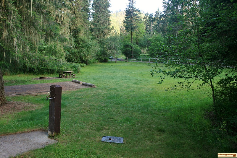 South Fork Campground on the Clearwater River.
