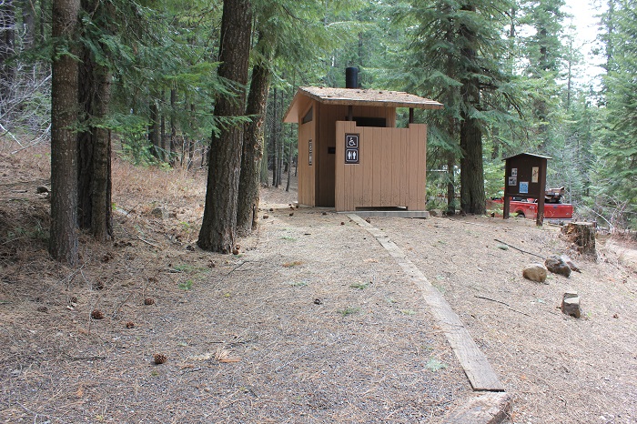 Spring Creek Campground near Hitt Mountain.