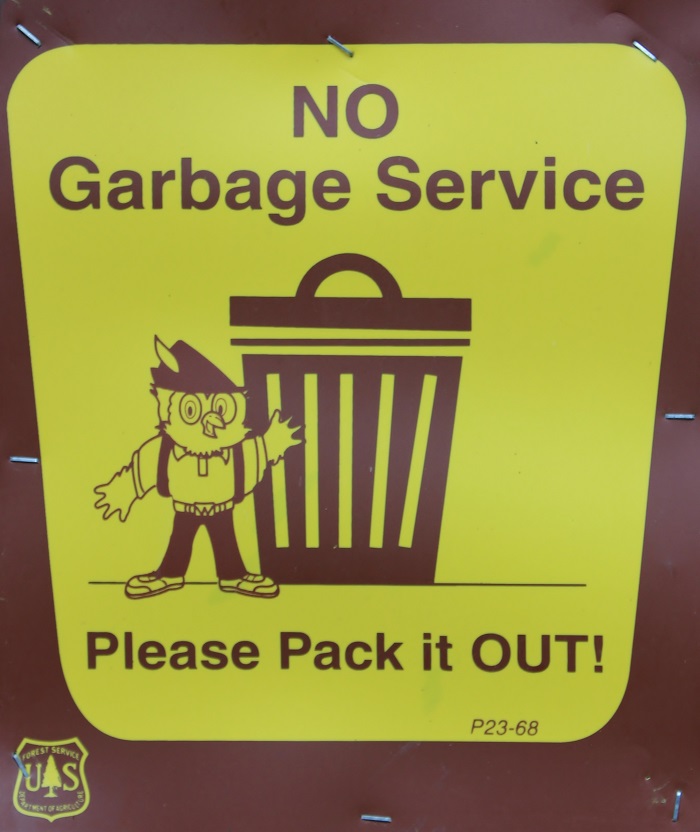 Spring Creek Campground near Hitt Mountain.