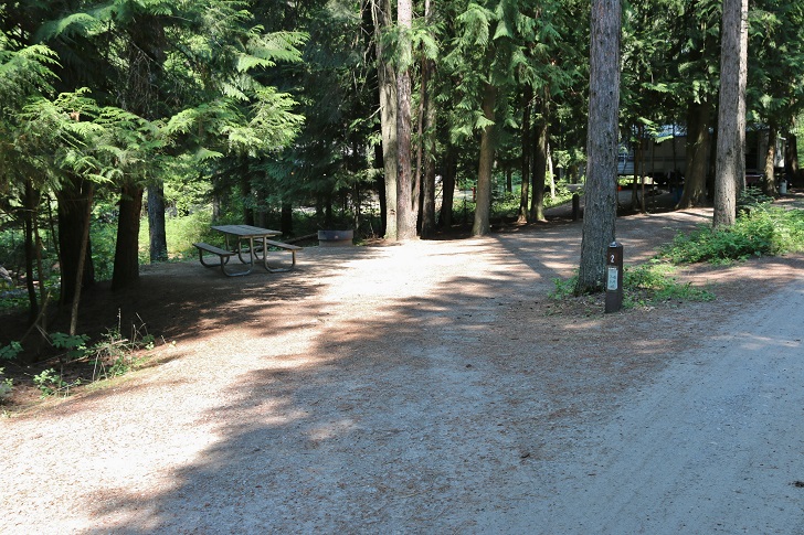Springy Point Recreation Area - Campsites