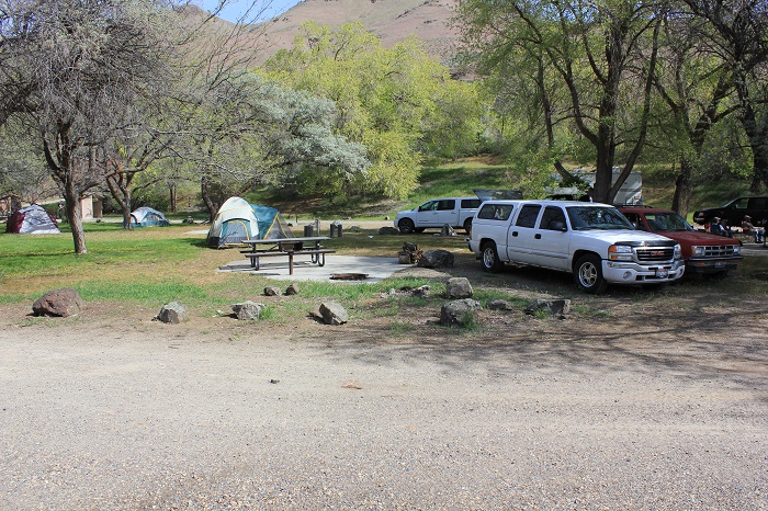 Steck Park on Brownlee Reservoir