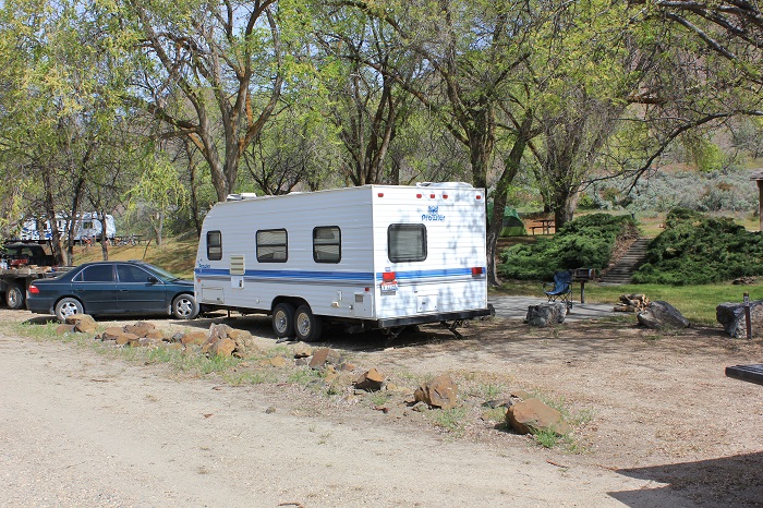 Steck Park on Brownlee Reservoir