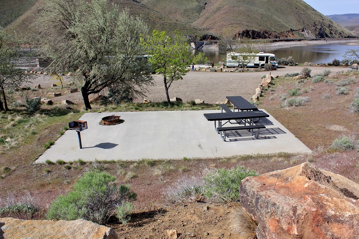 Steck Park on Brownlee Reservoir
