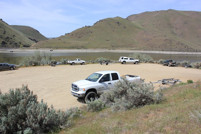 Steck Park on Brownlee Reservoir