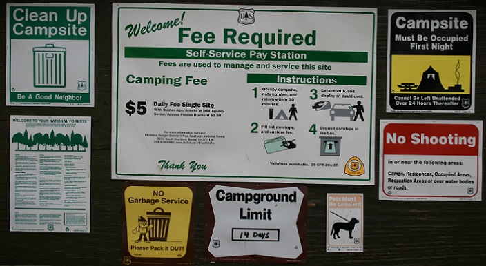 Steer Basin camping info.