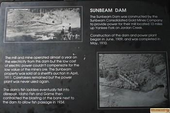 Sunbeam Dam & Information